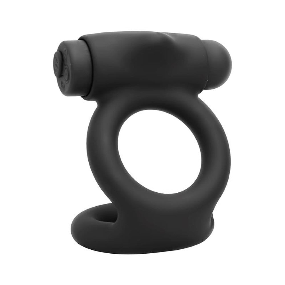 Denver silicone double vibrating cock ring