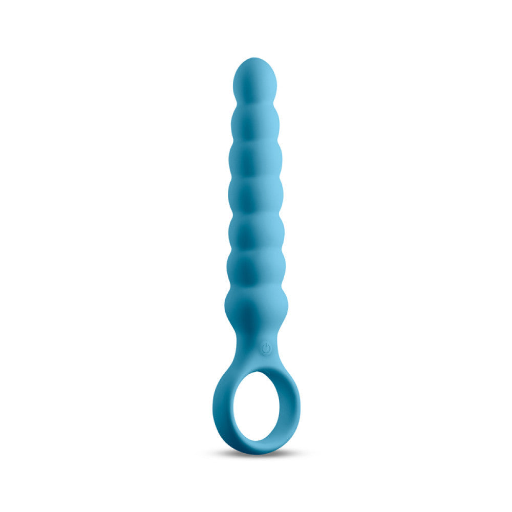 Desire Lucent Blue Silicone Vibrating Anal Stimulator