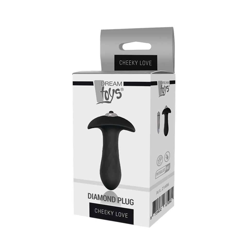 Diamond Plug Vibrating Butt Plug