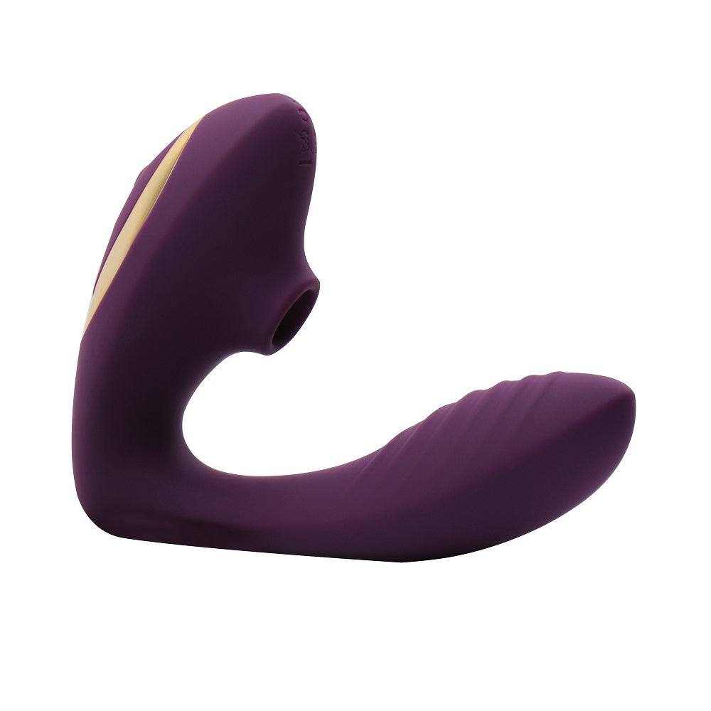 Didi Double Orgasm suction clitoral and vibrating G-spot stimulator purple