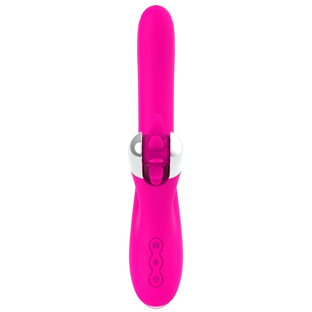 Diversia Rotation rechargeable rabbit vibrator with rotating pearls