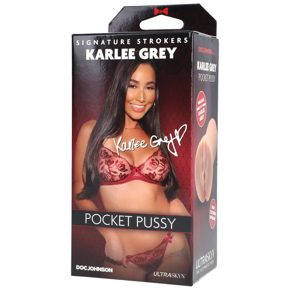 Doc Johnson Karlee Gray Realistic Vagina Masturbator