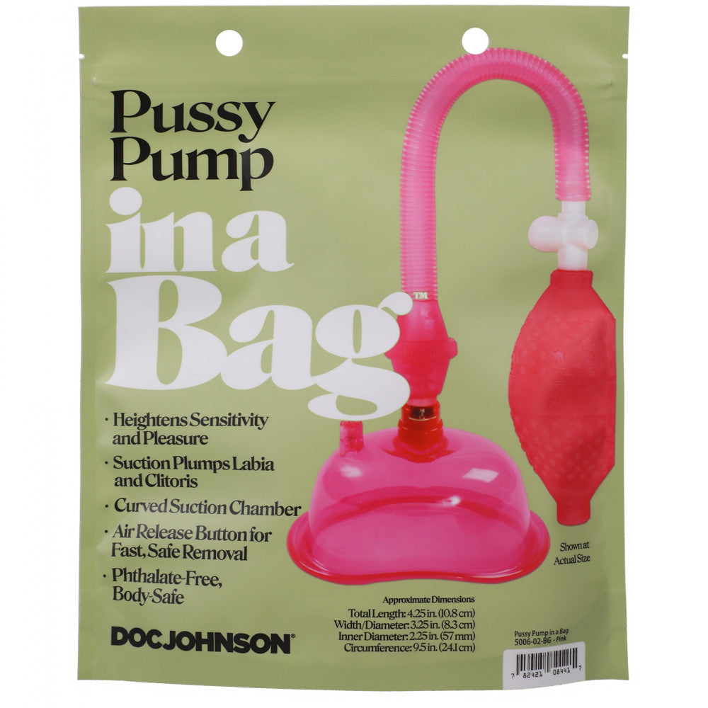 Doc Johnson Pussy Pump In A Bag Vaginal Pump