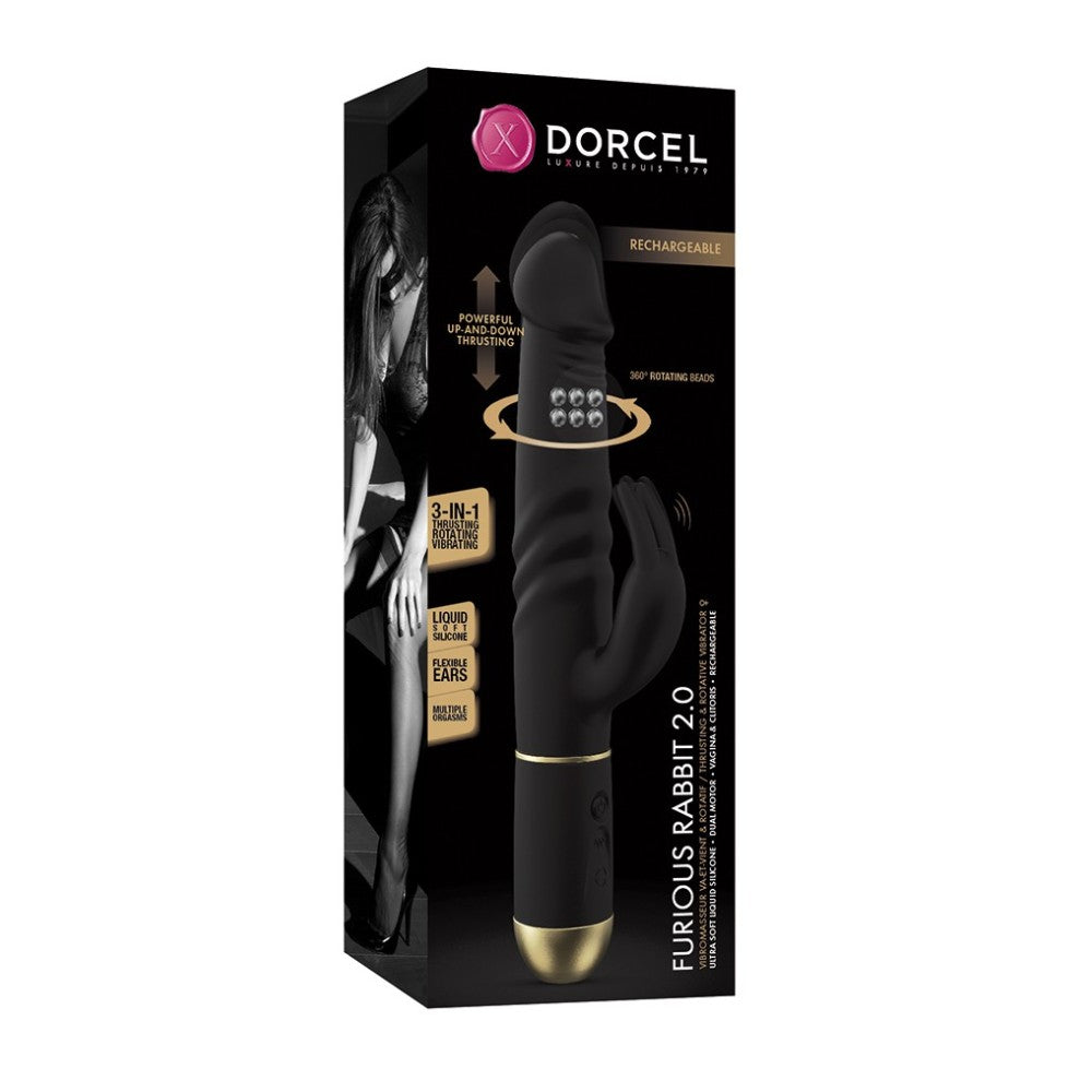 Dorcel Furious Rabbit 2.0 Rotating Rabbit Vibrator