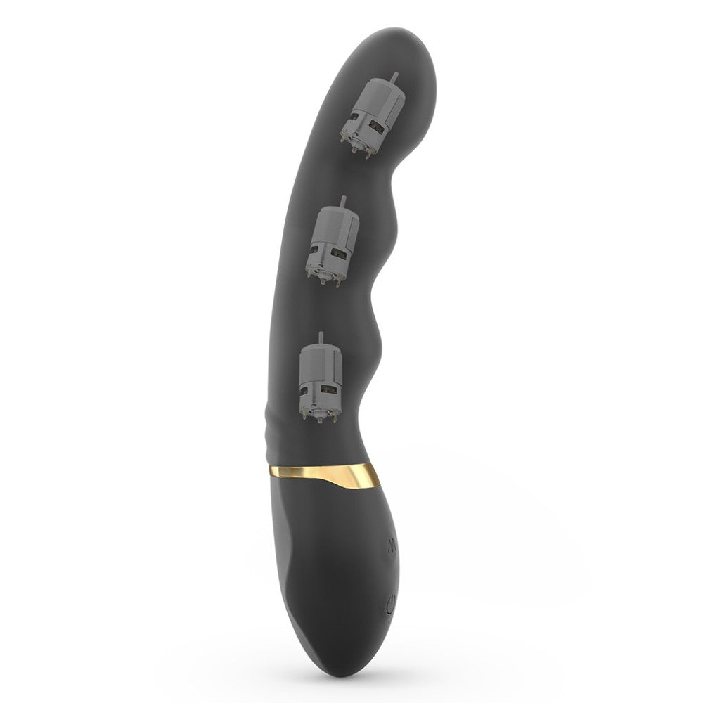 Dorcel Too Much 2.0 luxury silicone G-spot vibrator with 3 motors