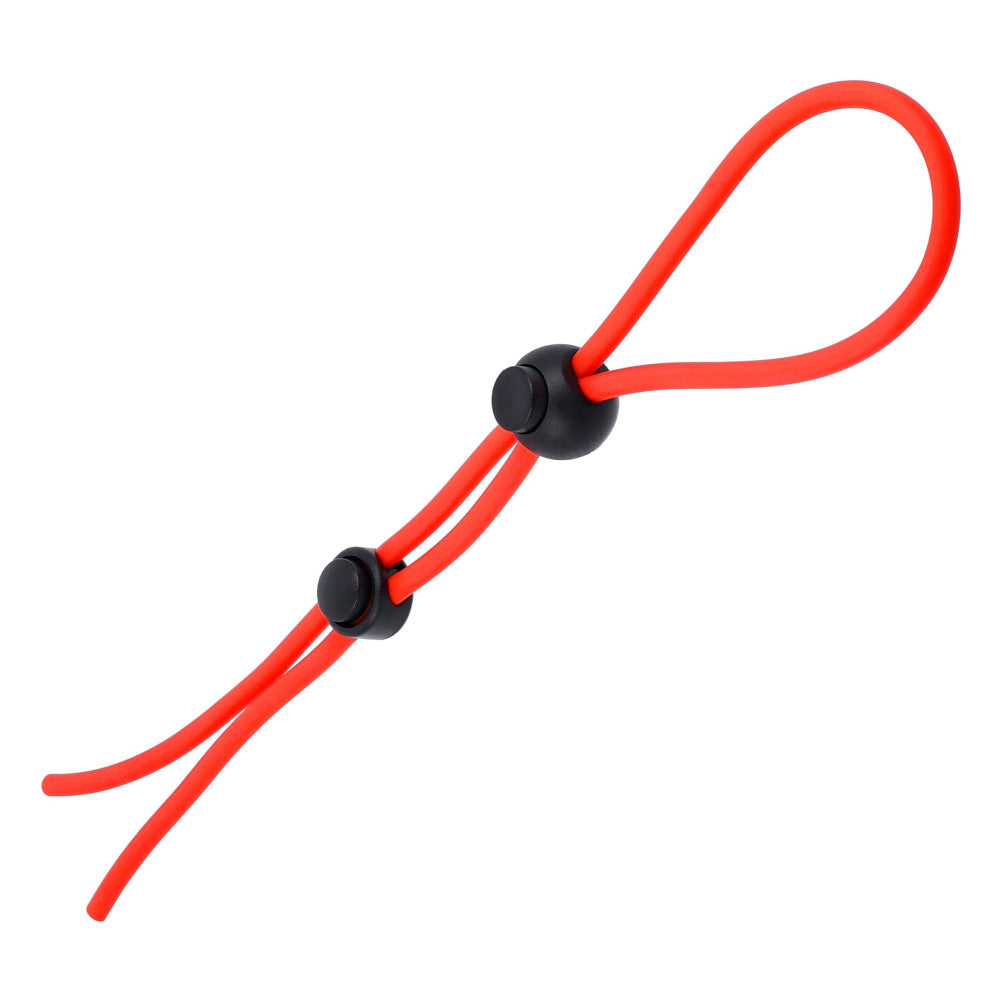 Double Adjustable Stretchy Lasso Cage Penis Restraint