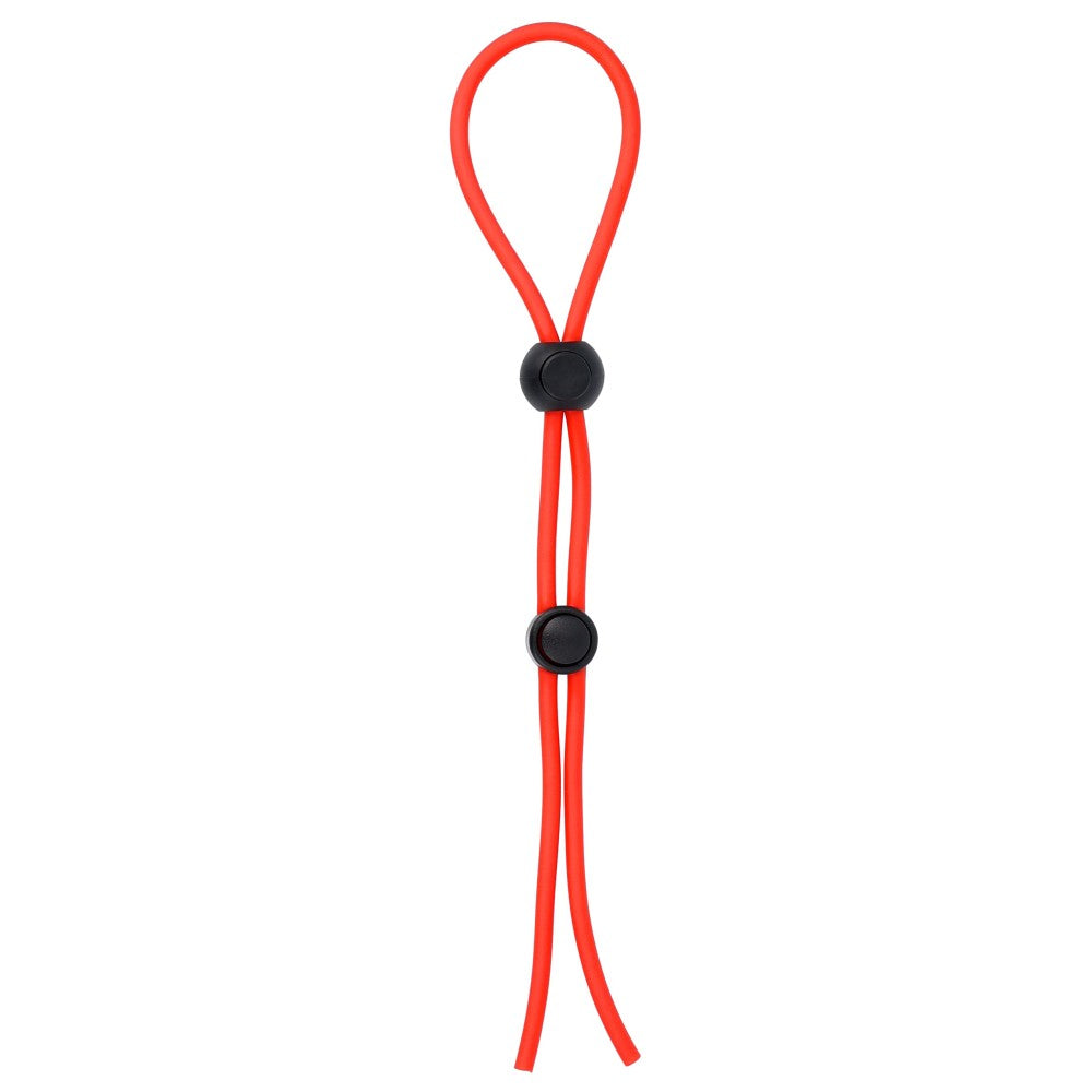 Double Adjustable Stretchy Lasso Cage Penis Restraint