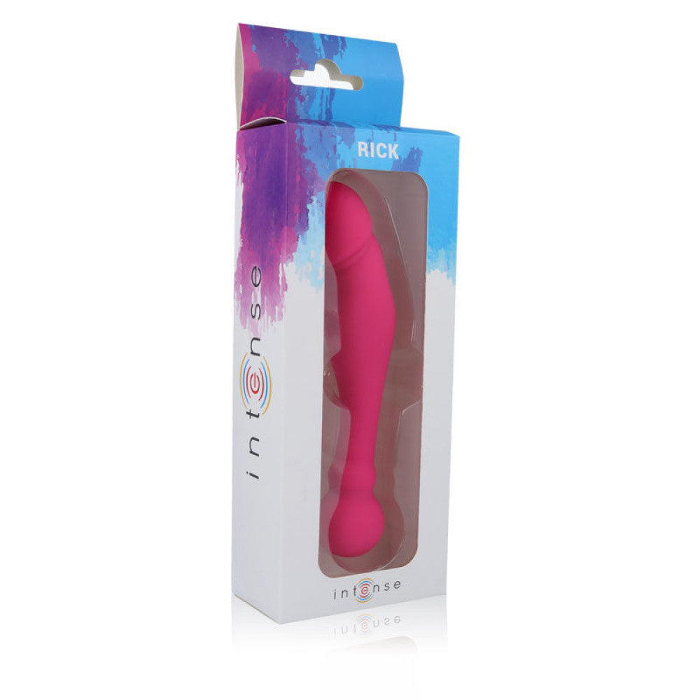 Double Ended Silicone Rick Pink Dildo