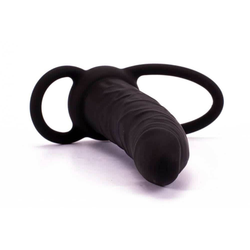 Double Prober Anal Dildo with Grip