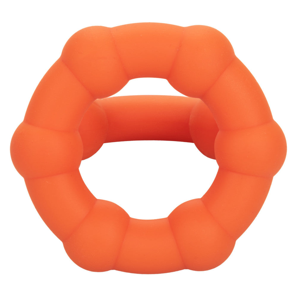 Double cock ring made of silicone Alpha Ring