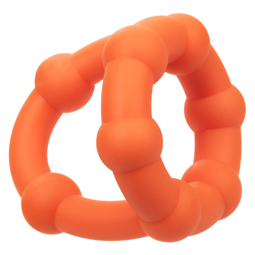 Double cock ring made of silicone Alpha Ring