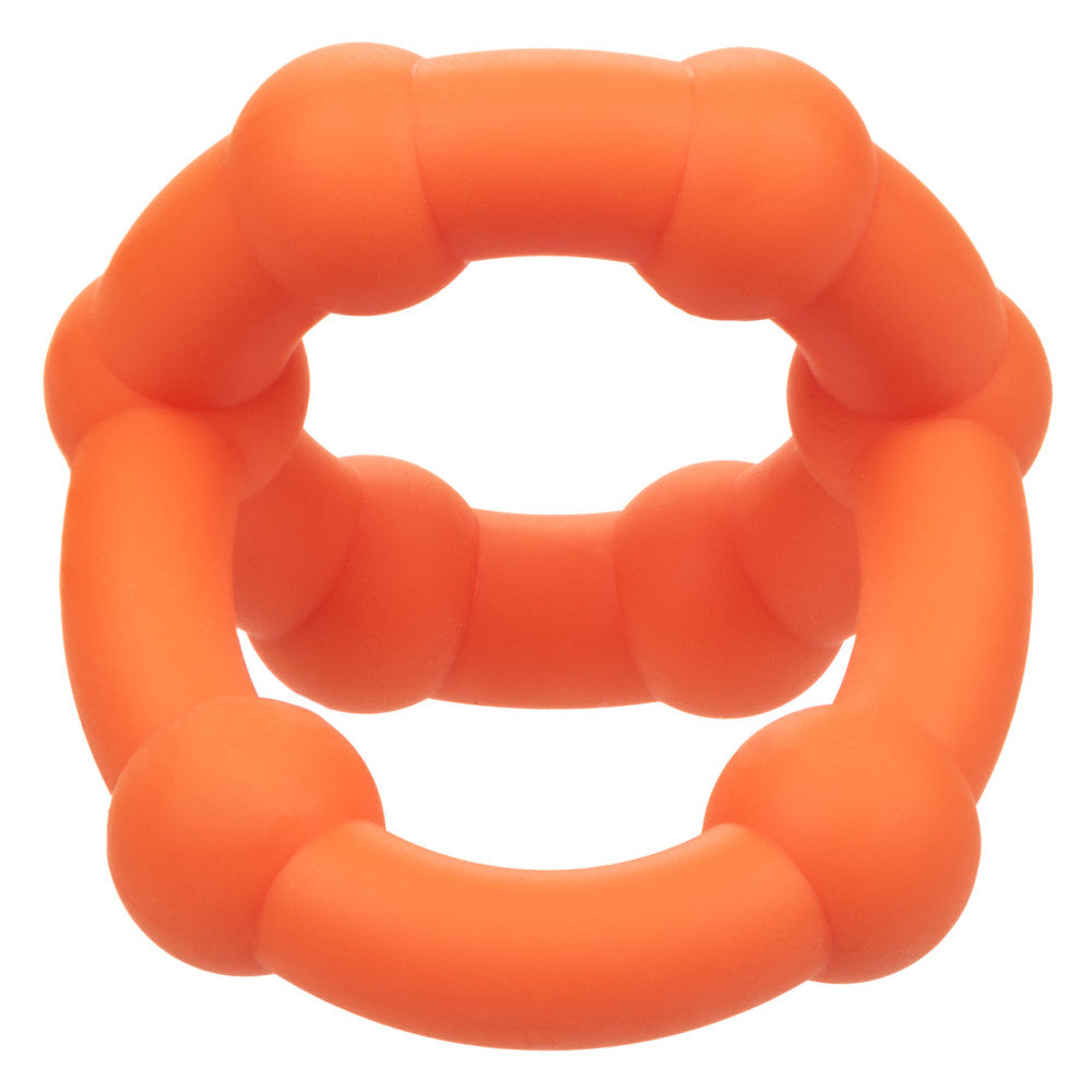 Double cock ring made of silicone Alpha Ring