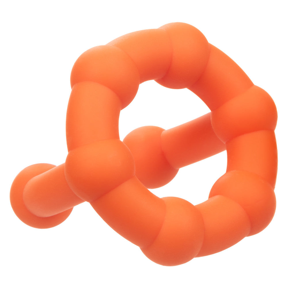 Double cock ring made of silicone Alpha Ring