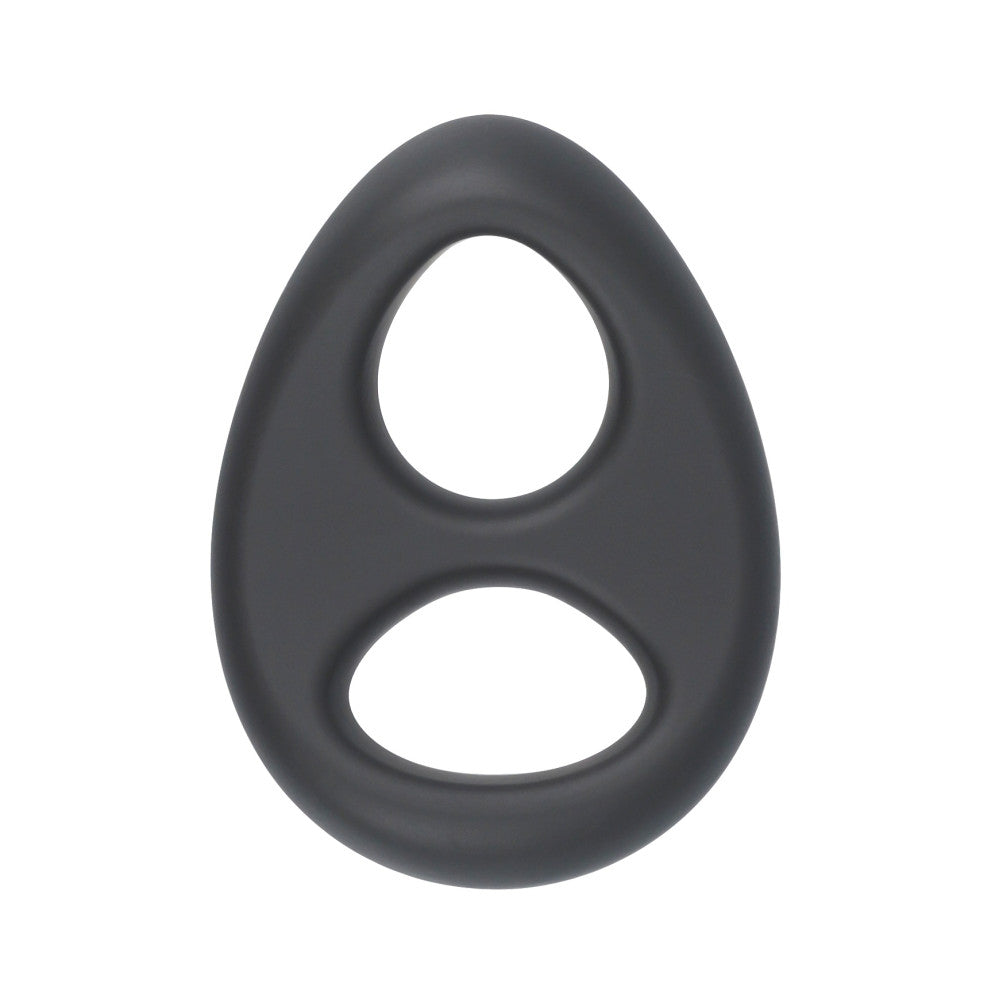 Double deluxe silicone Mike cock ring