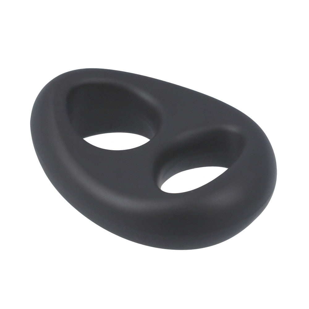 Double deluxe silicone Mike cock ring