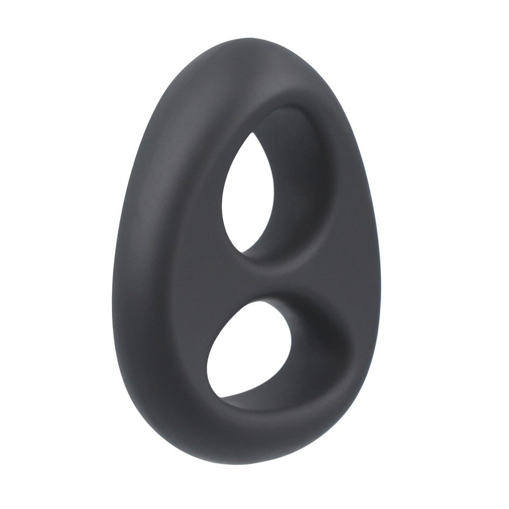 Double deluxe silicone Mike cock ring