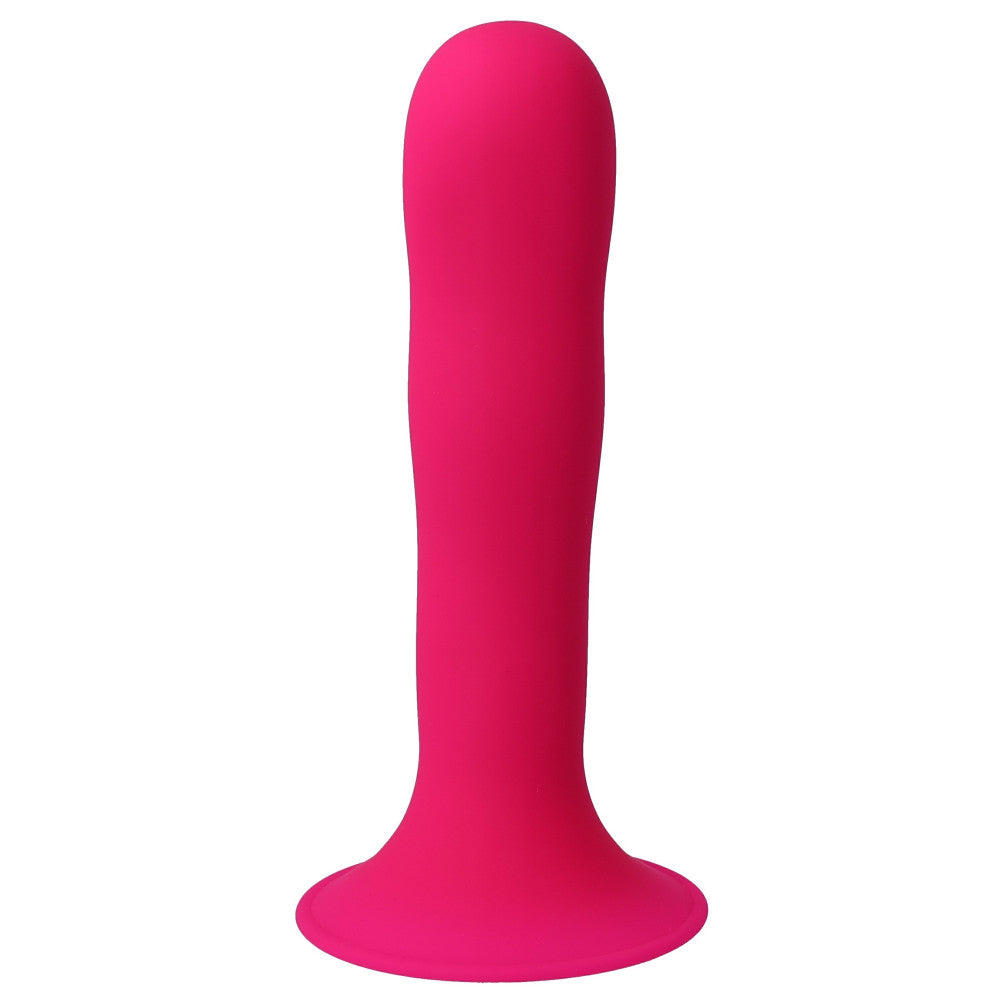 Double layer silicone dildo Hitsens 4 Pink