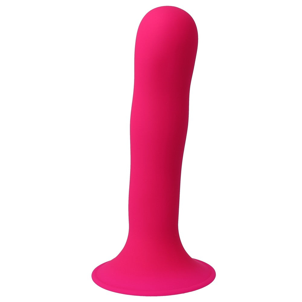 Double layer silicone dildo Hitsens 4 Pink