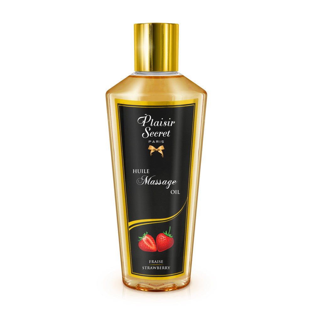 Dry massage oil Plaisir Secret strawberry 250 ml.