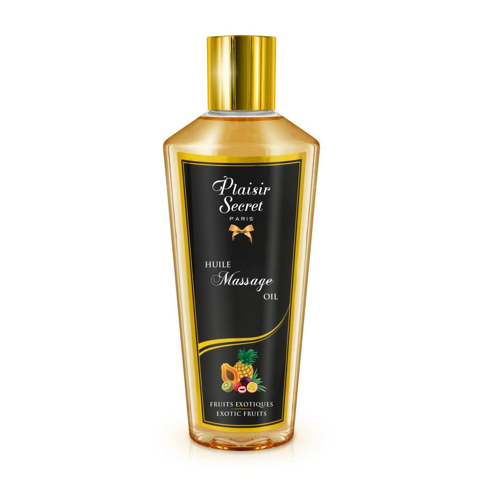 Dry massage oil with the aroma of exotic fruits Plaisir Secret 250 ml.