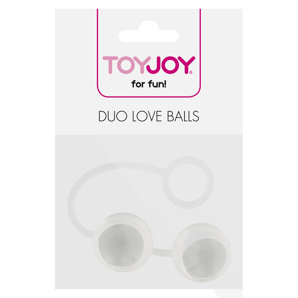 Duo Love Balls Vaginal balls made of silicone and glass