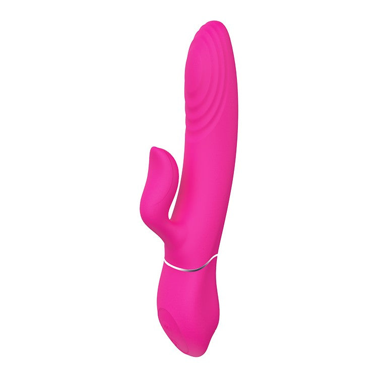 Duo Thruster Rabbit Vibrator Pink