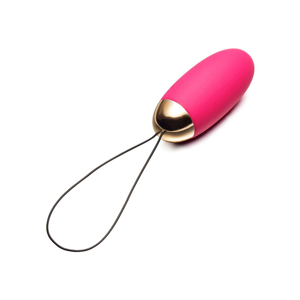 Elva Rechargeable Silicone Vibro Egg with Remote Pink