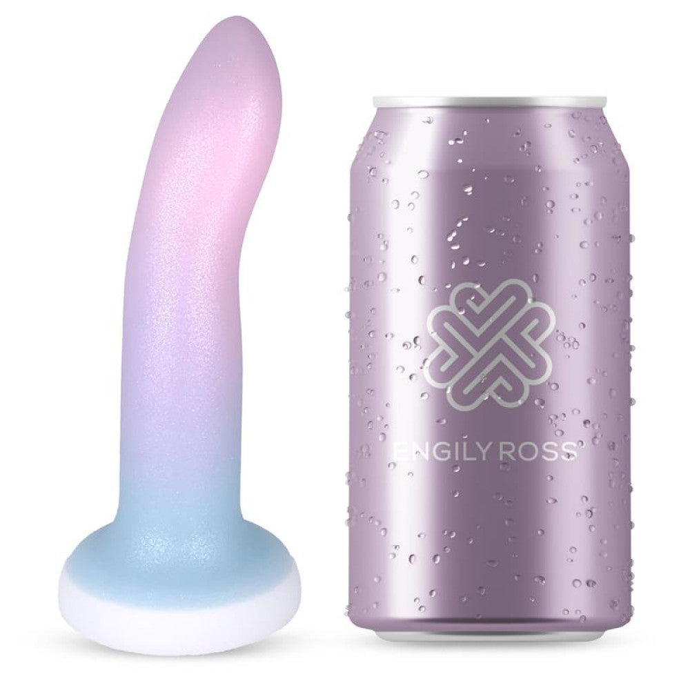 Engily Ross Gradient Colour Pearl Silicone Small Anal Dildo