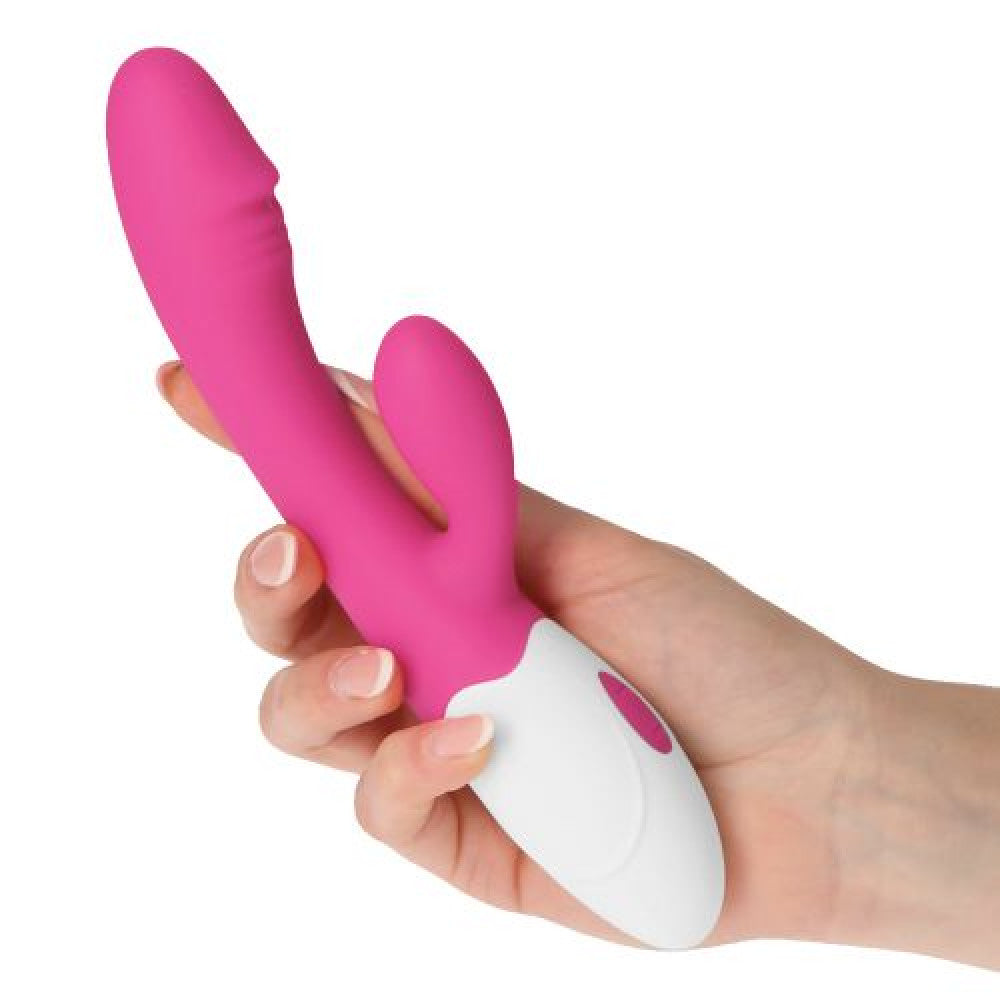 Enjoy Real Rabbit Silicone Rechargeable Rabbit Vibrator