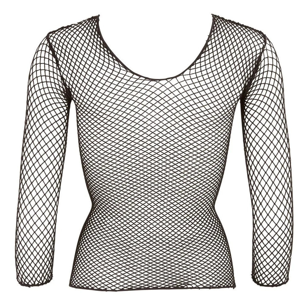 Erotic fishnet blouse No Xqse Fishnet Shirt