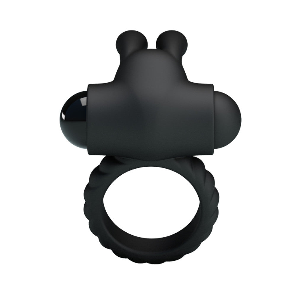 Eudora silicone vibrating cock ring