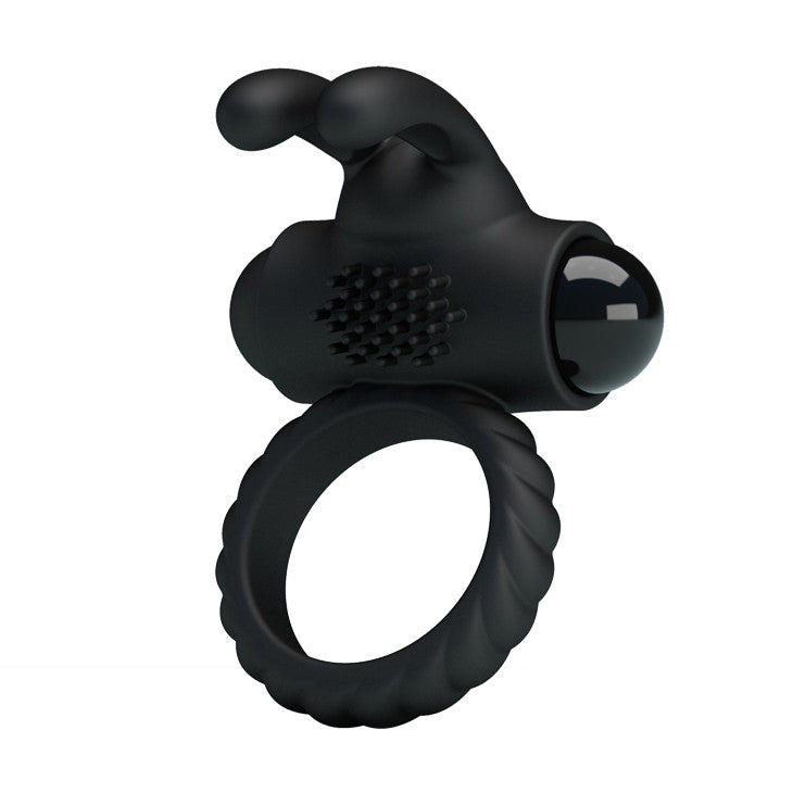 Eudora silicone vibrating cock ring