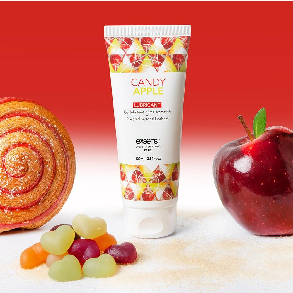 Exsens Candy Apple Flavoured Edible Lubricant 100 ml.