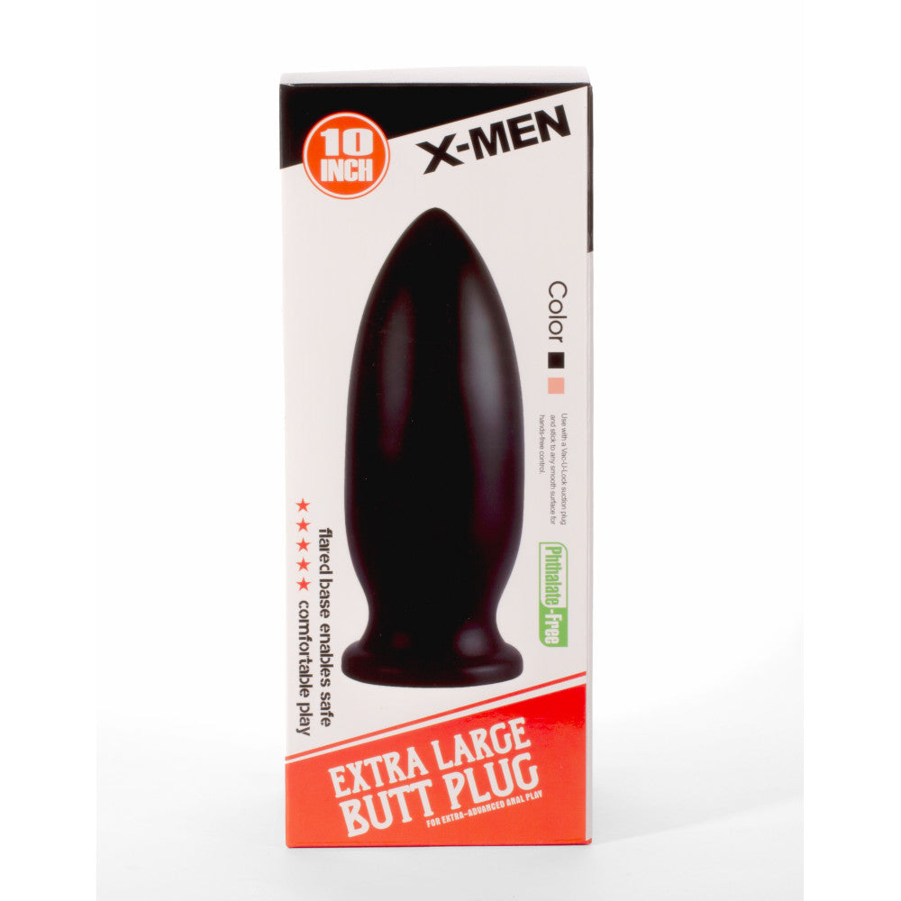 Extreme Butt Plug 10" X-Men