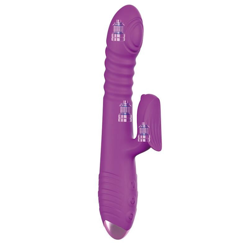 Fenyx Vibrating Clitoral Rabbit Vibrator Purple