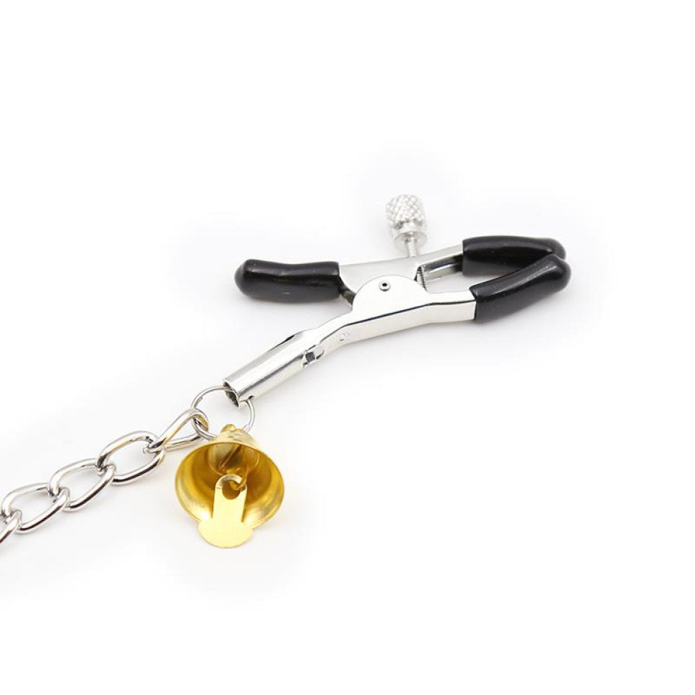 Fetish Addict Nipple & Clit Clips with Bells