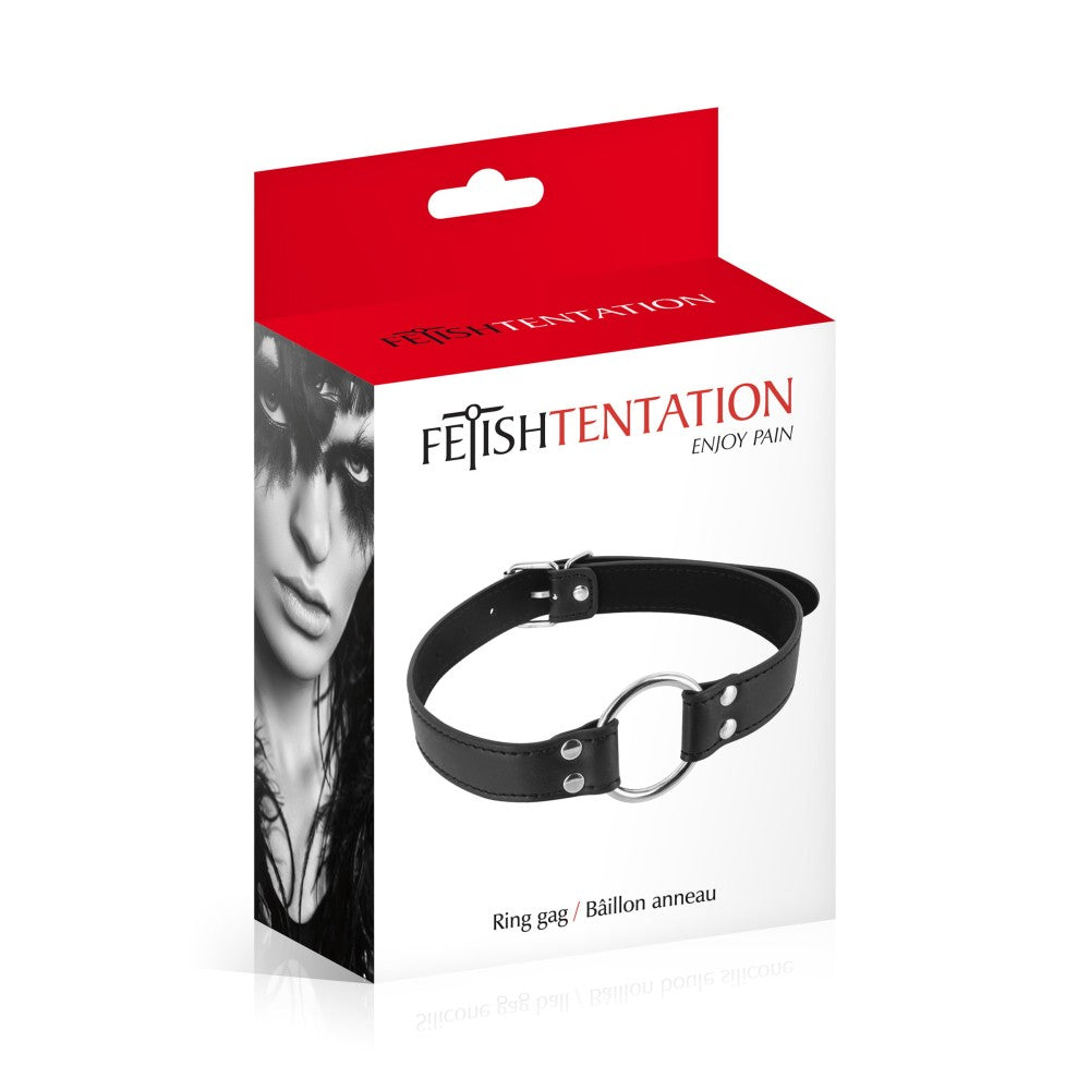 Fetish Tentation metal mouth ring