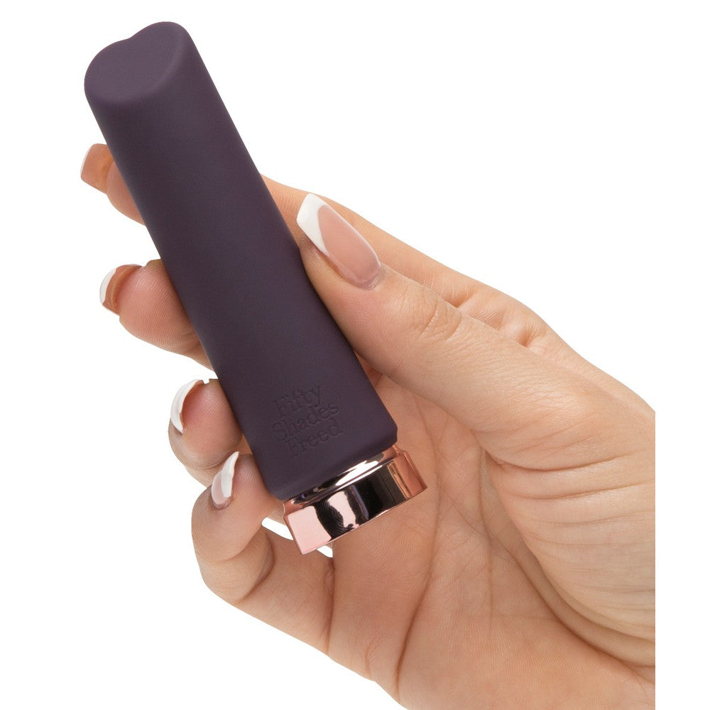 Fifty Shades Freed Crazy For You Silicone Rechargeable Bullet Vibrator