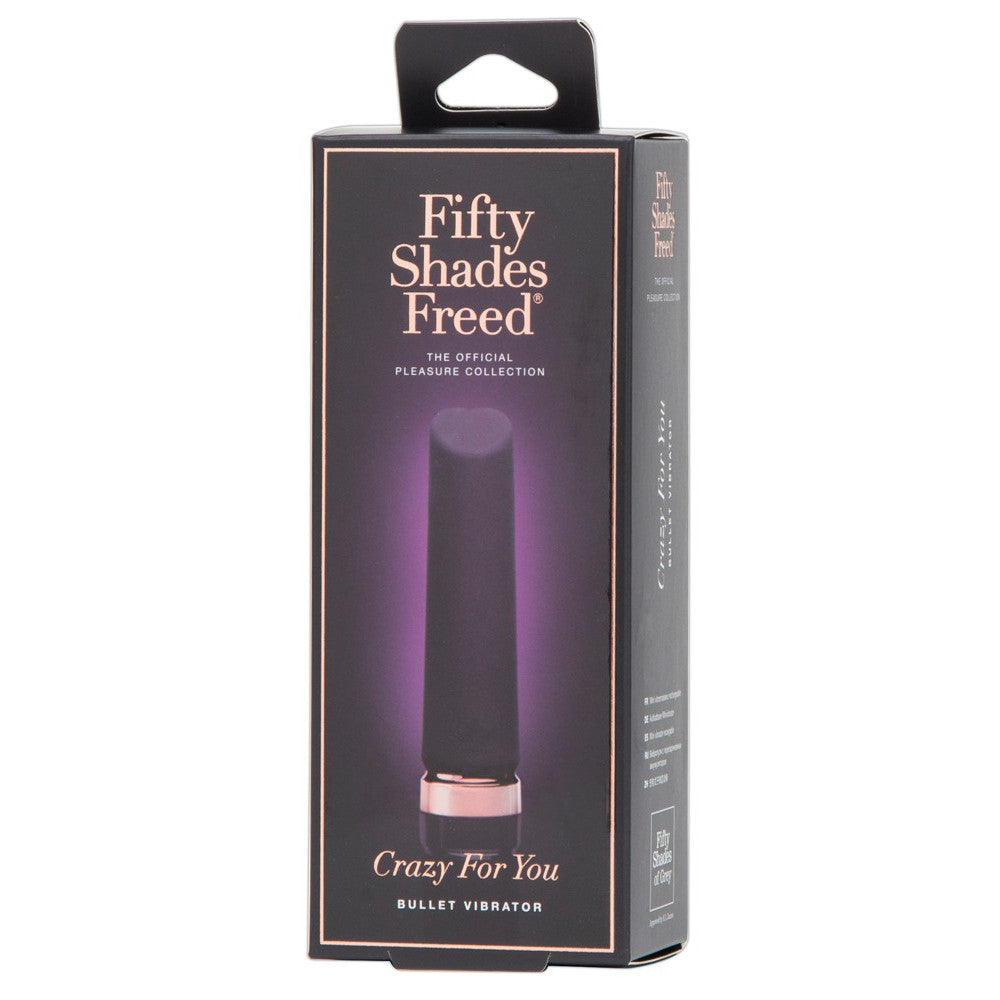 Fifty Shades Freed Crazy For You Silicone Rechargeable Bullet Vibrator