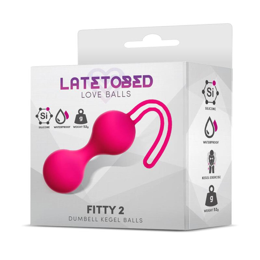 Fitty 2 weight silicone vaginal balls