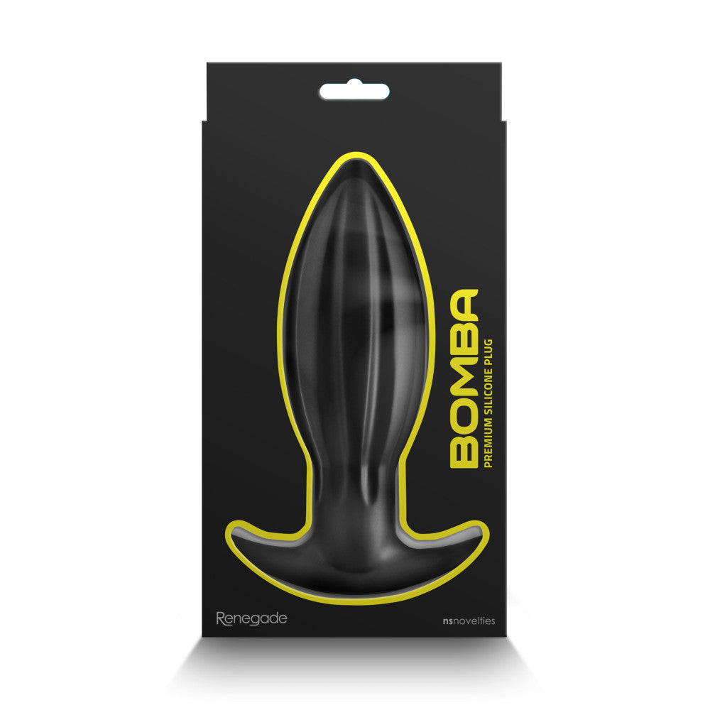 Flexible Silicone Butt Plug Bomba Medium