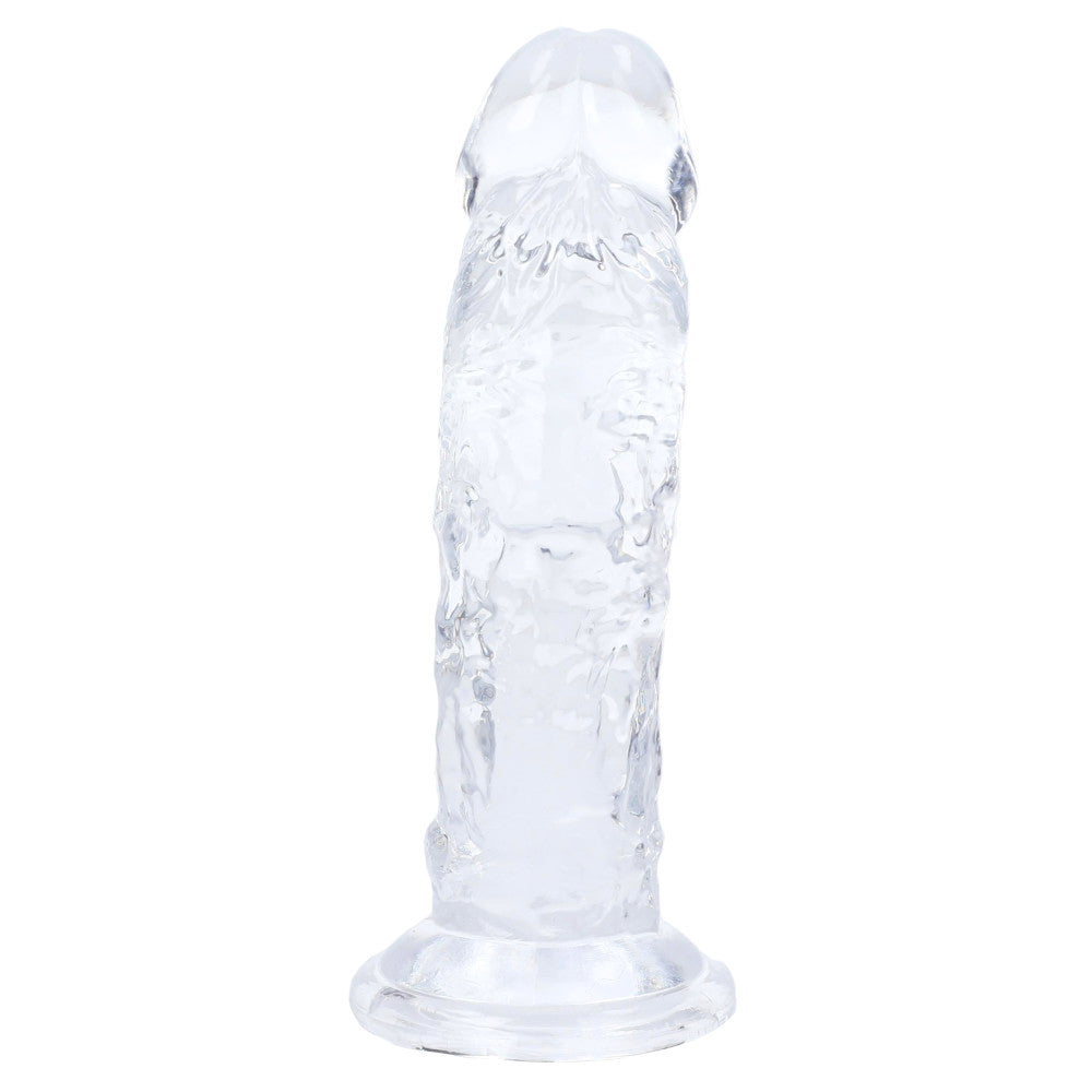 Flexible jelly dildo Majestic transparent