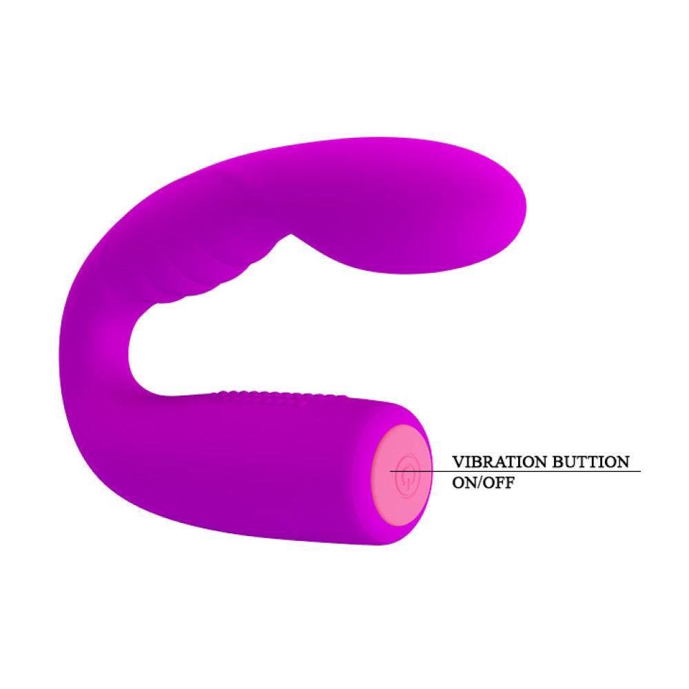 Flexible multifunctional vibrating massager made of Quintion silicone