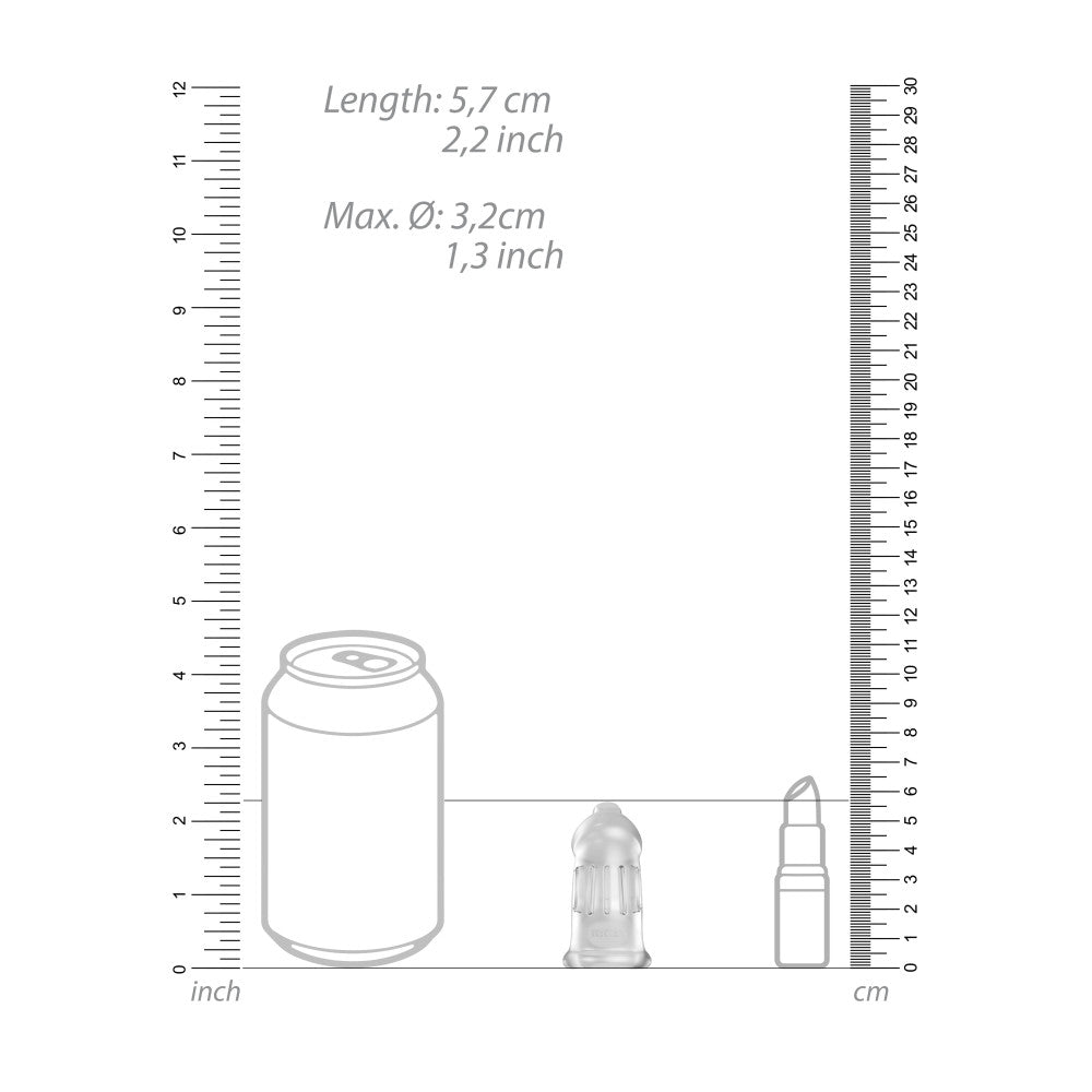 Flexible penis cage ManCage 29 transparent