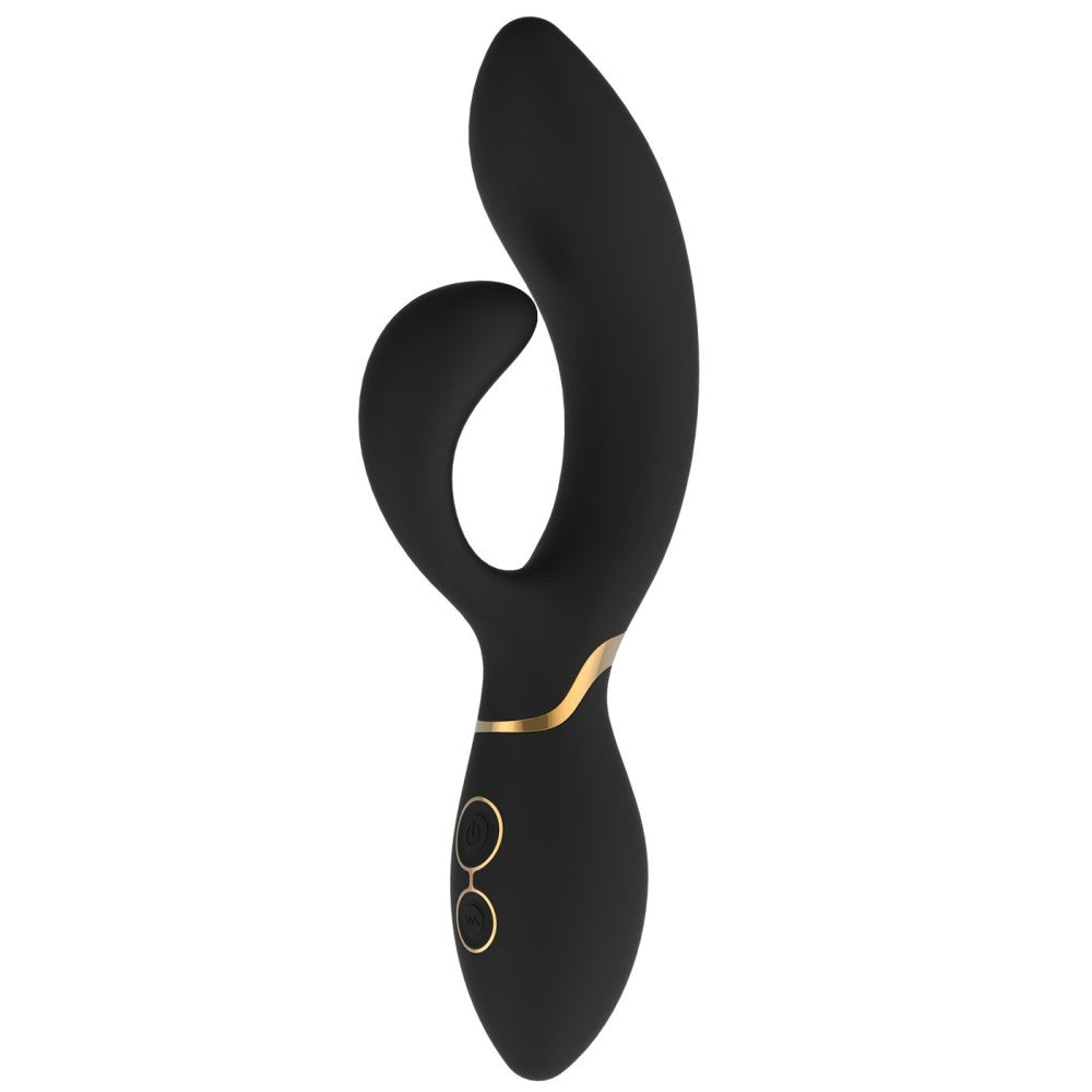 Flexible rechargeable silicone G-spot rabbit vibrator Amelie