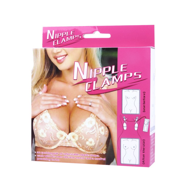 Flirt Vibrating Nipple Clips