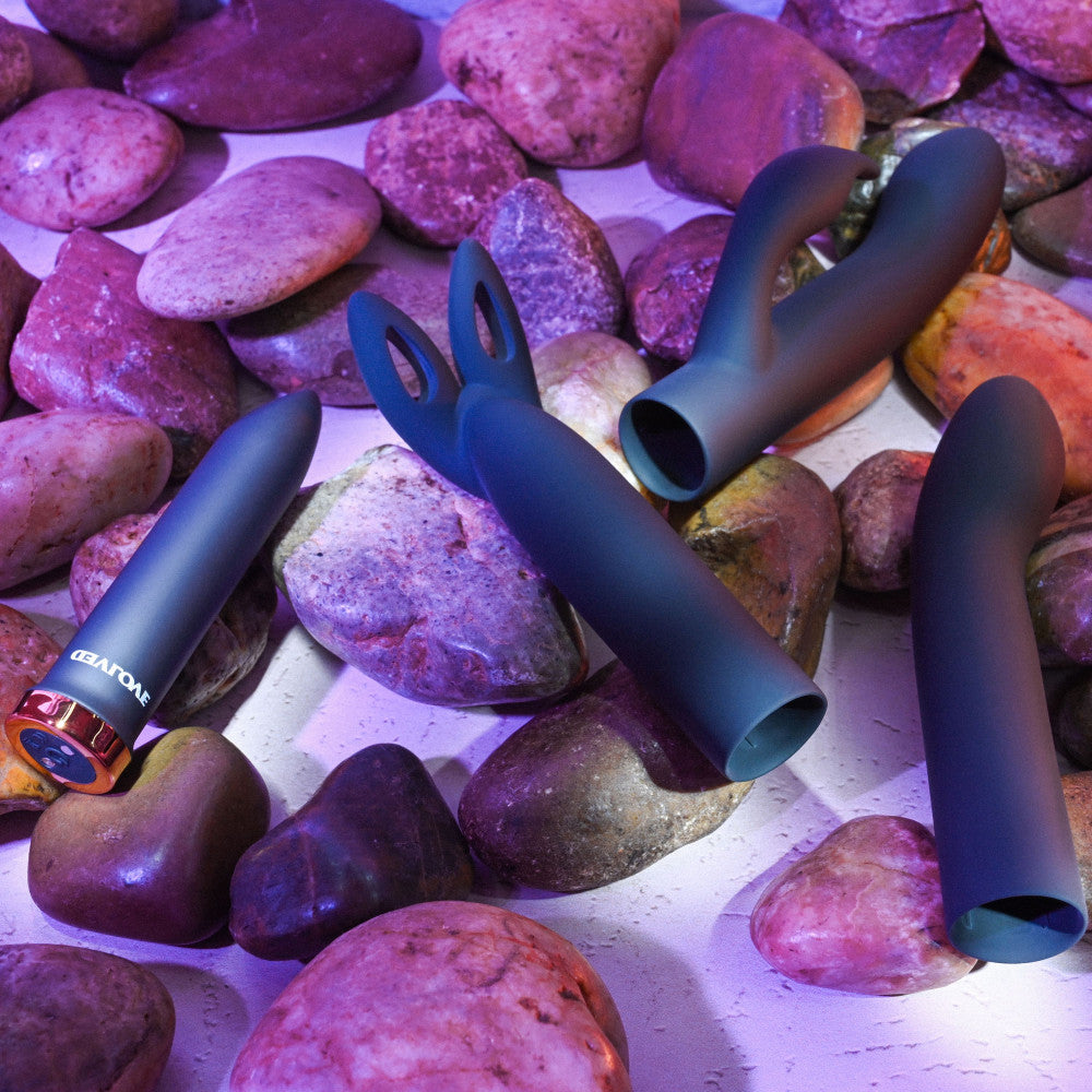 Four Play Rechargeable Bullet with Silicone Tips