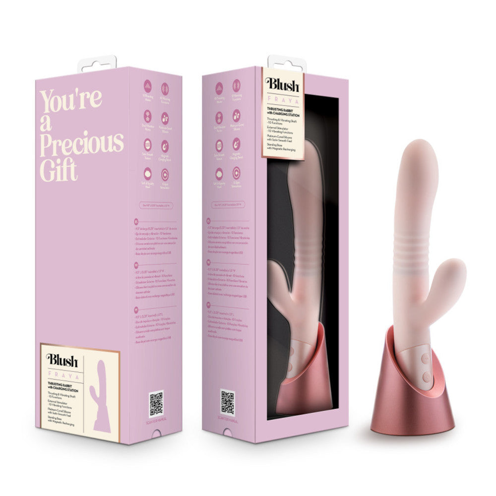 Fraya Thrusting Rabbit Vibrator Silicone