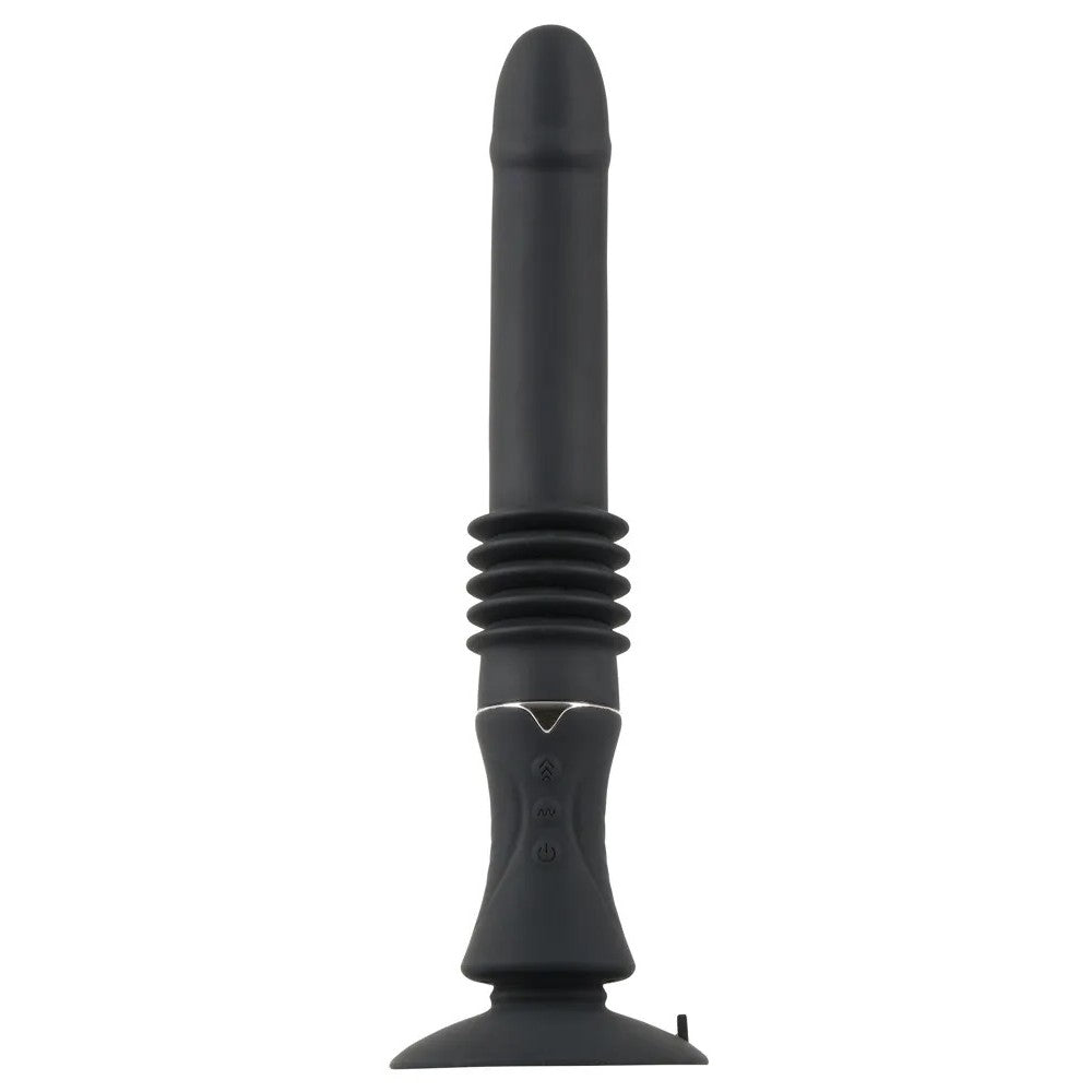 Fucking Machine rechargeable vibrating dildo with thrusting motion