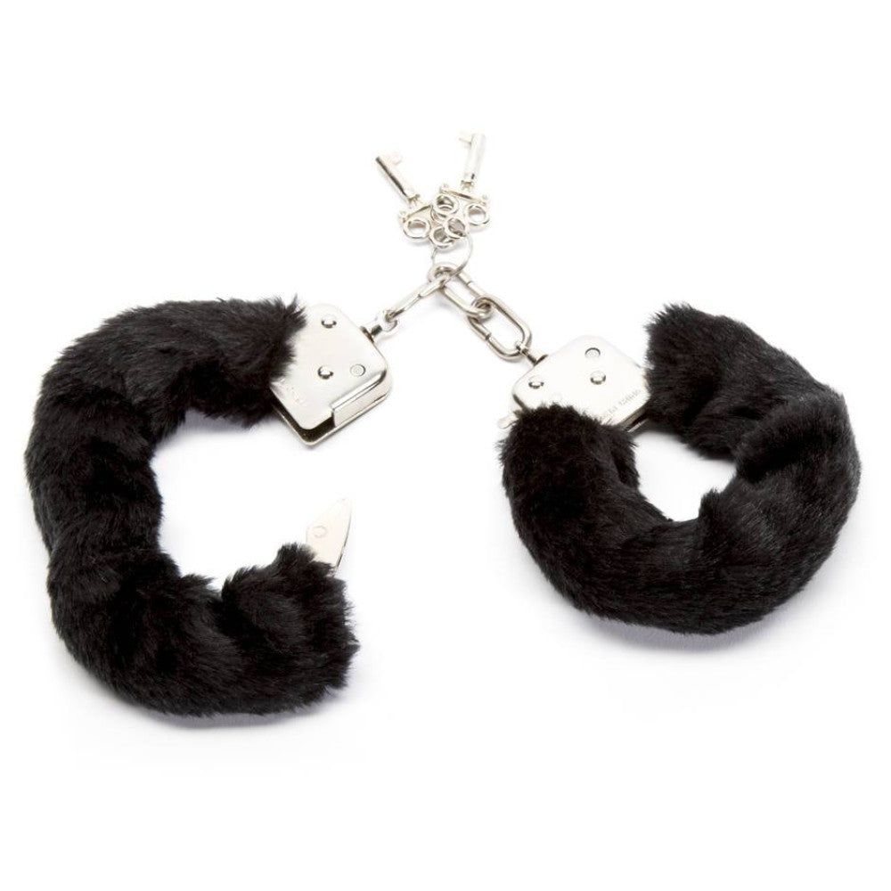 Furry Fun massive down handcuffs black